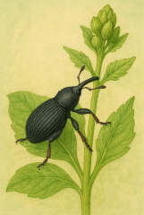 Melanobaris laticolli