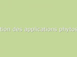 Optimisation des applications phytosanitaires